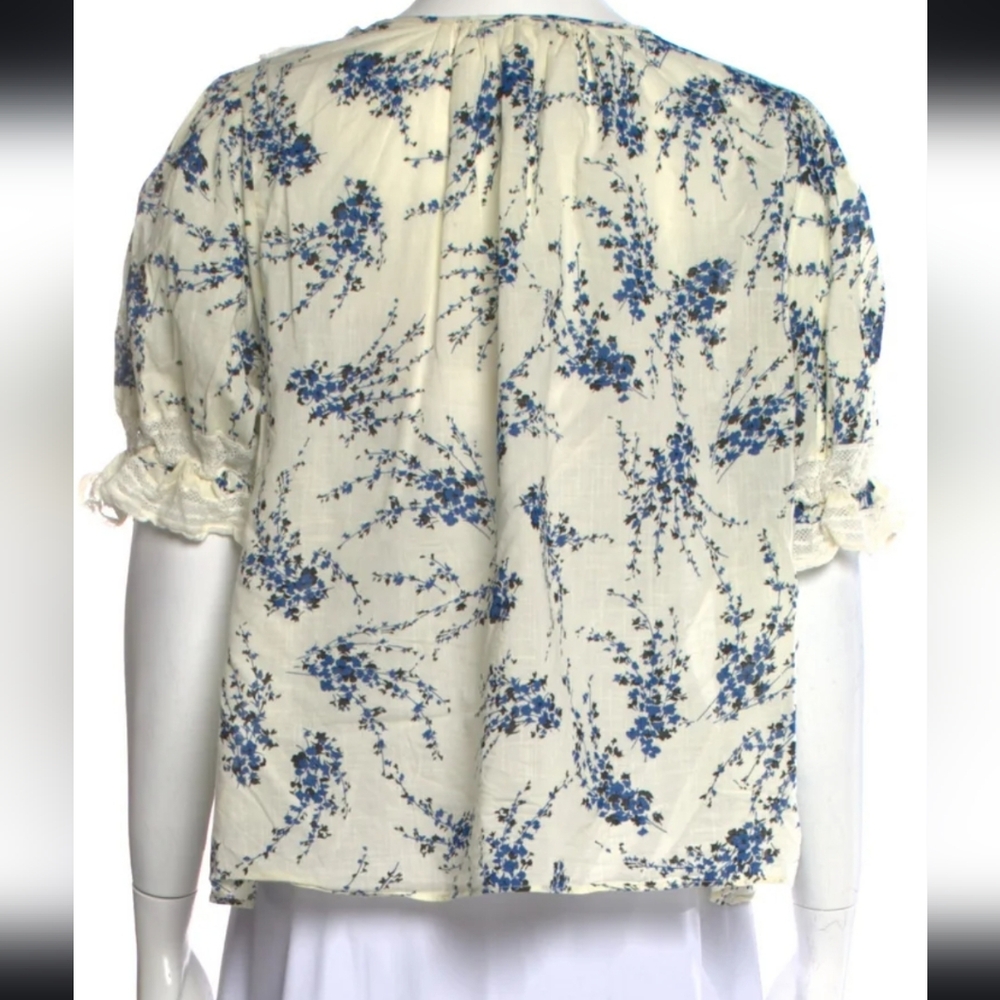 THE GREAT. Ruffled Blouse - Picture 3 of 4